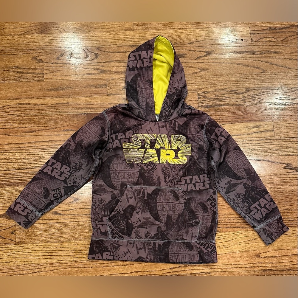 Star Wars Long Sleeve Graphic Hoodie Youth Size M